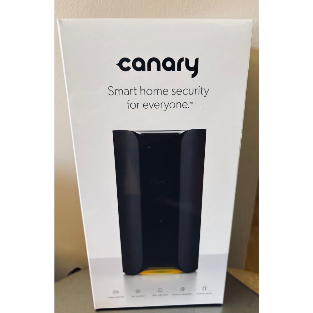 NEW SEALED BOX Canary View 1080p HD indoor camera home security